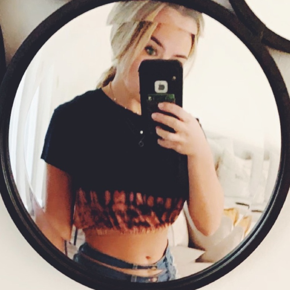 Ombre Crop top